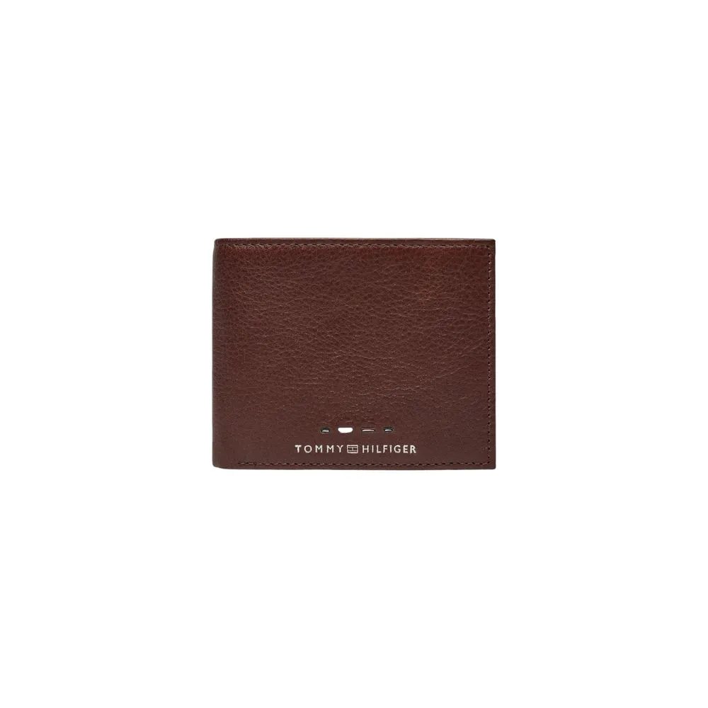 Tommy Hilfiger Men's Brown Leather Wallet