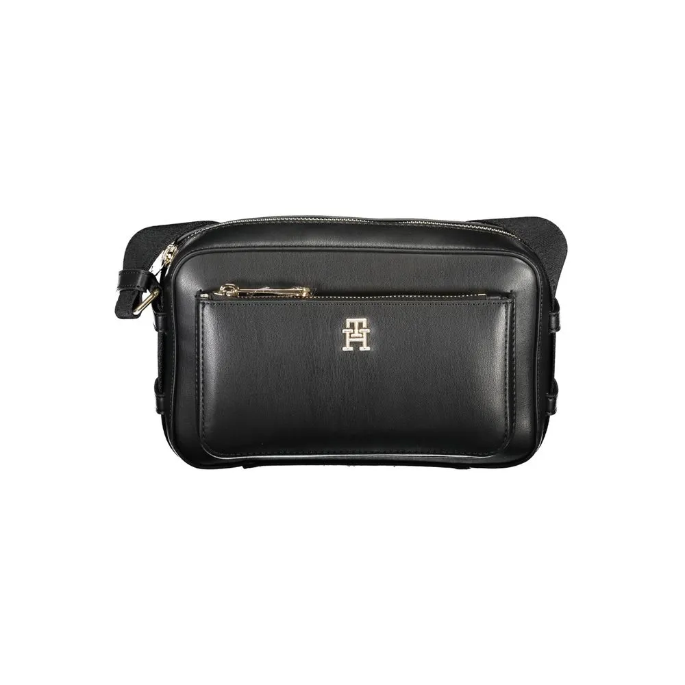 Tommy Hilfiger Women's Black Polyethylene Handbag