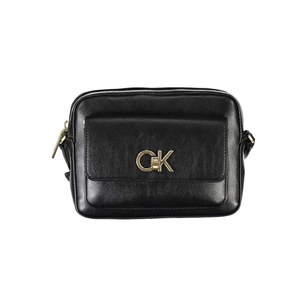 Calvin Klein Women's Black Polyester Handbag