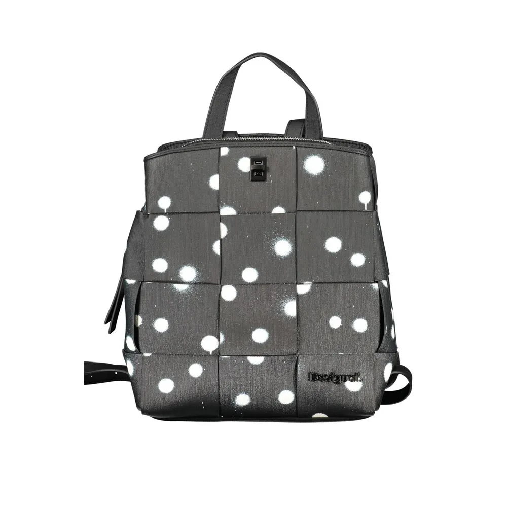Desigual Women's Black Polyethylene Backpack