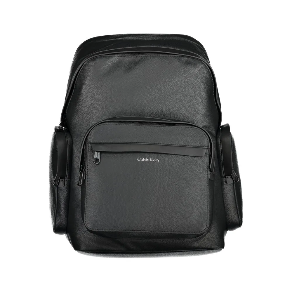 Calvin Klein Men's Black Polyester Backpack