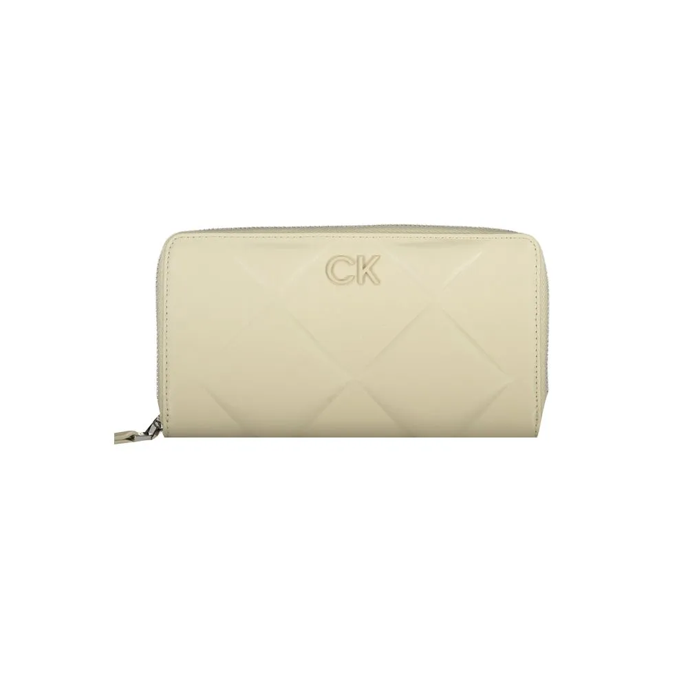 Calvin Klein Women's Beige Polyester Wallet
