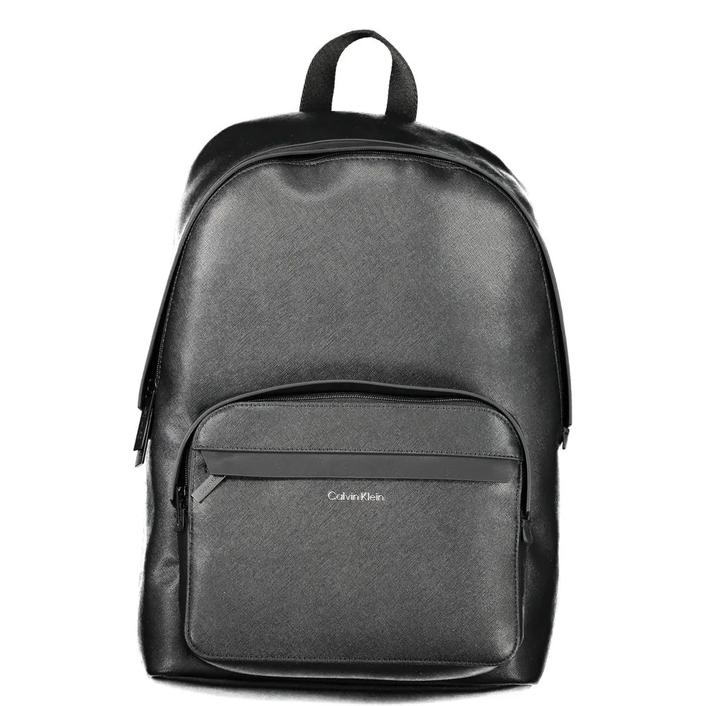 Calvin Klein Men's Black Polyester Backpack
