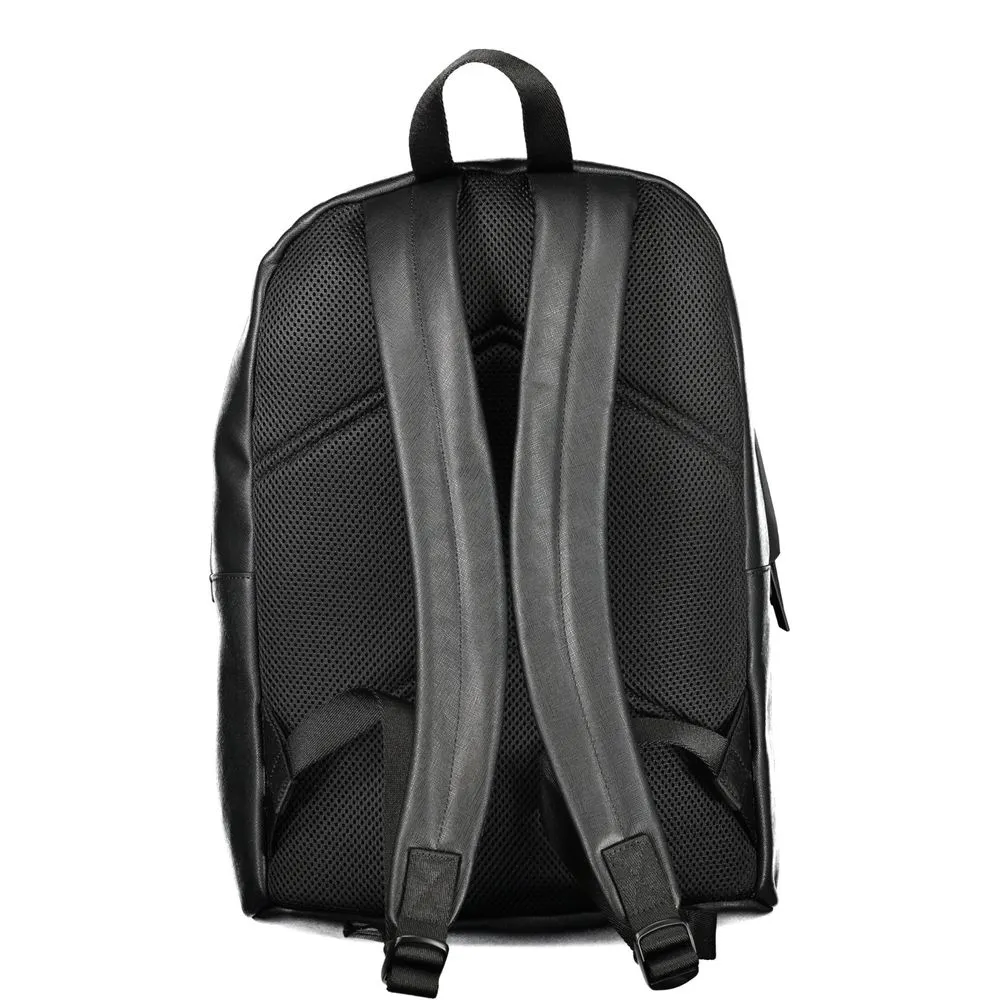 Calvin Klein Men's Black Polyester Backpack