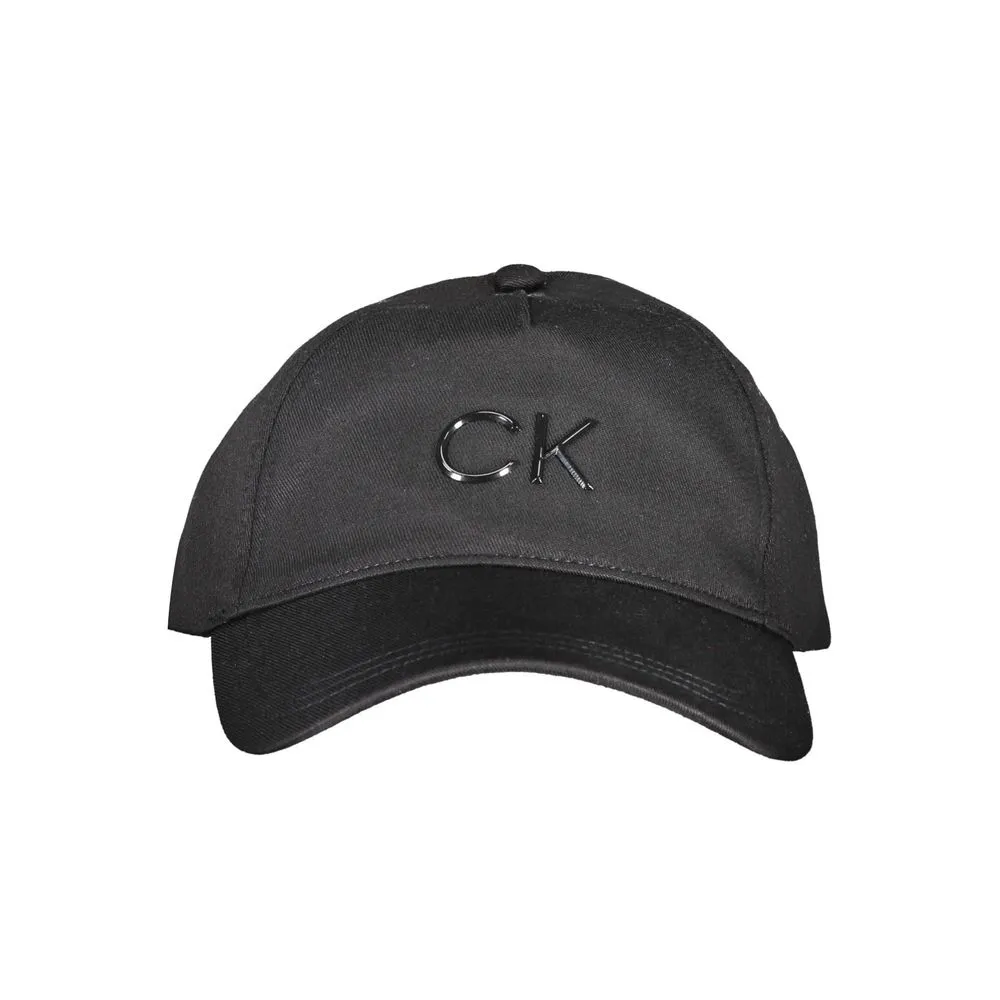 Calvin Klein Women's Black Cotton Hat