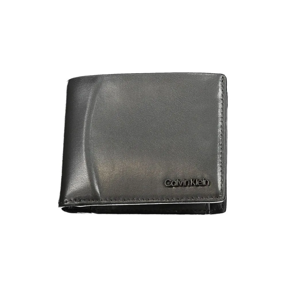 Calvin Klein Men's Black Leather Wallet