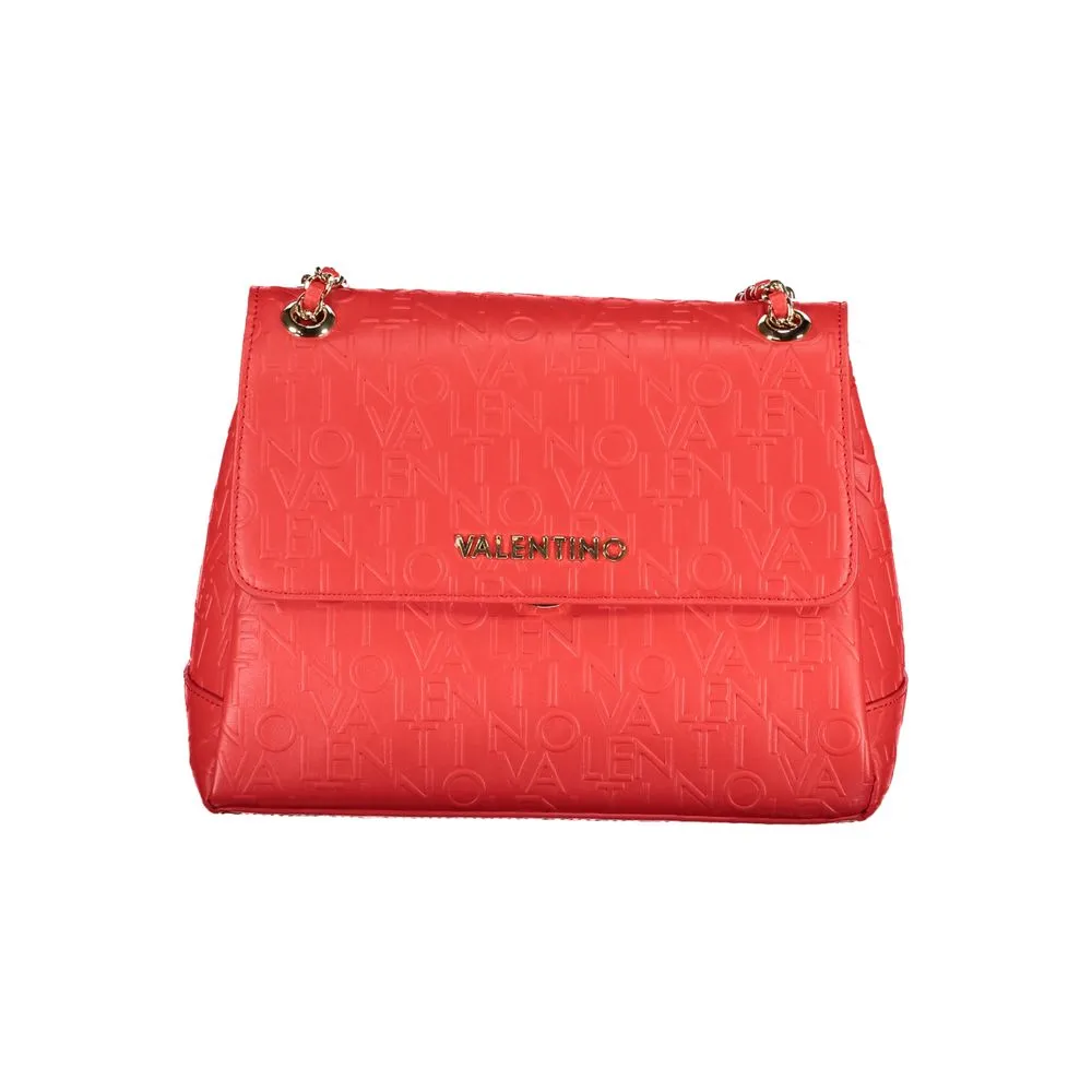 Valentino Bags Women's Red Polyethylene Handbag