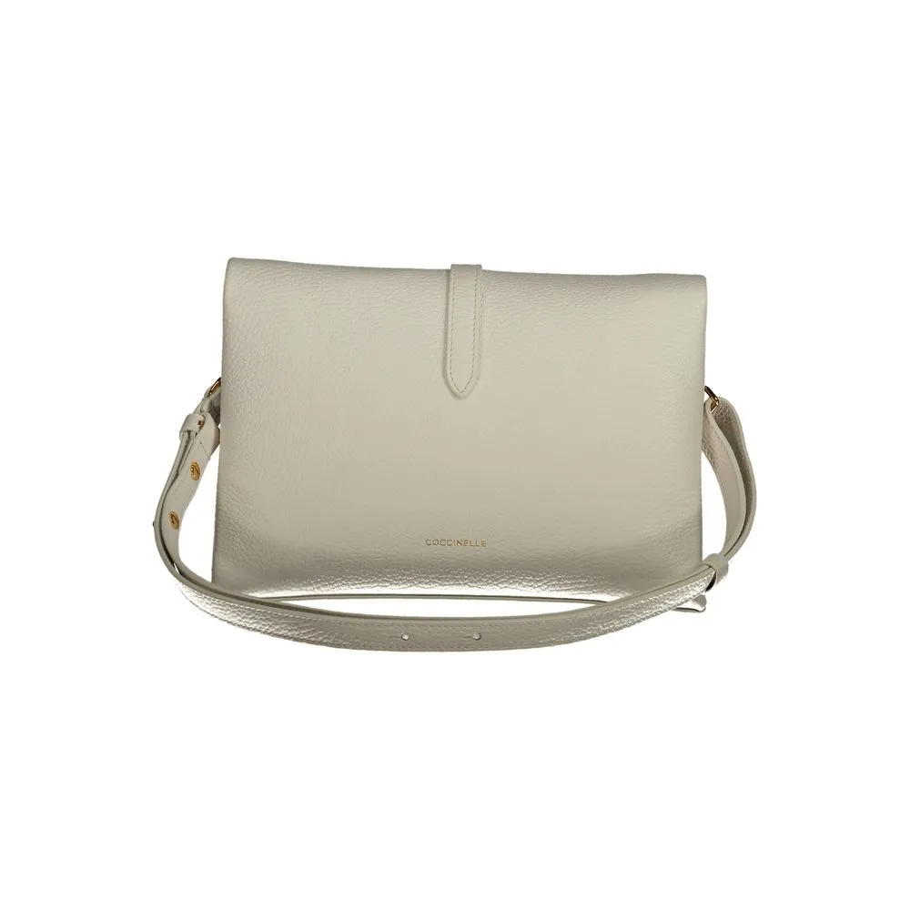 Coccinelle Women's White Leather Handbag