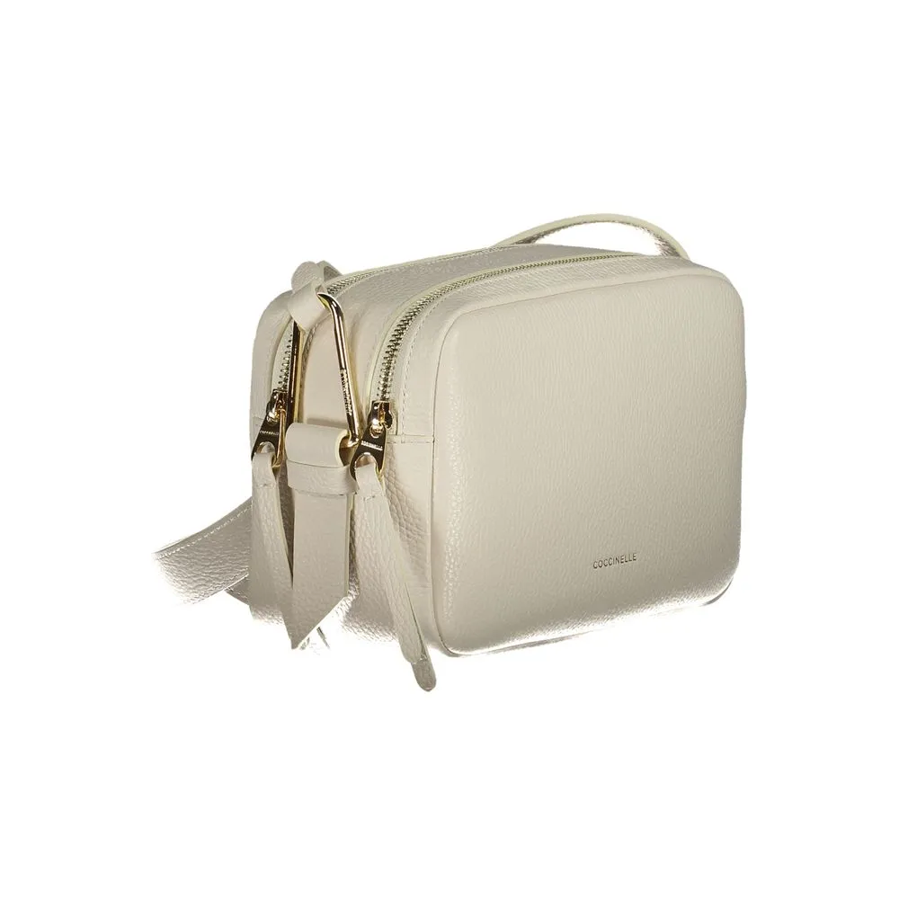 Coccinelle Women's White Leather Handbag
