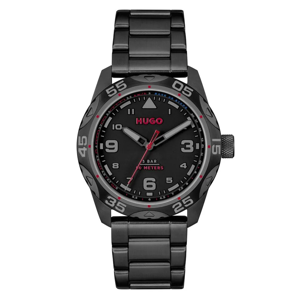 Hugo Boss Men's Black Stainless Steel Watch