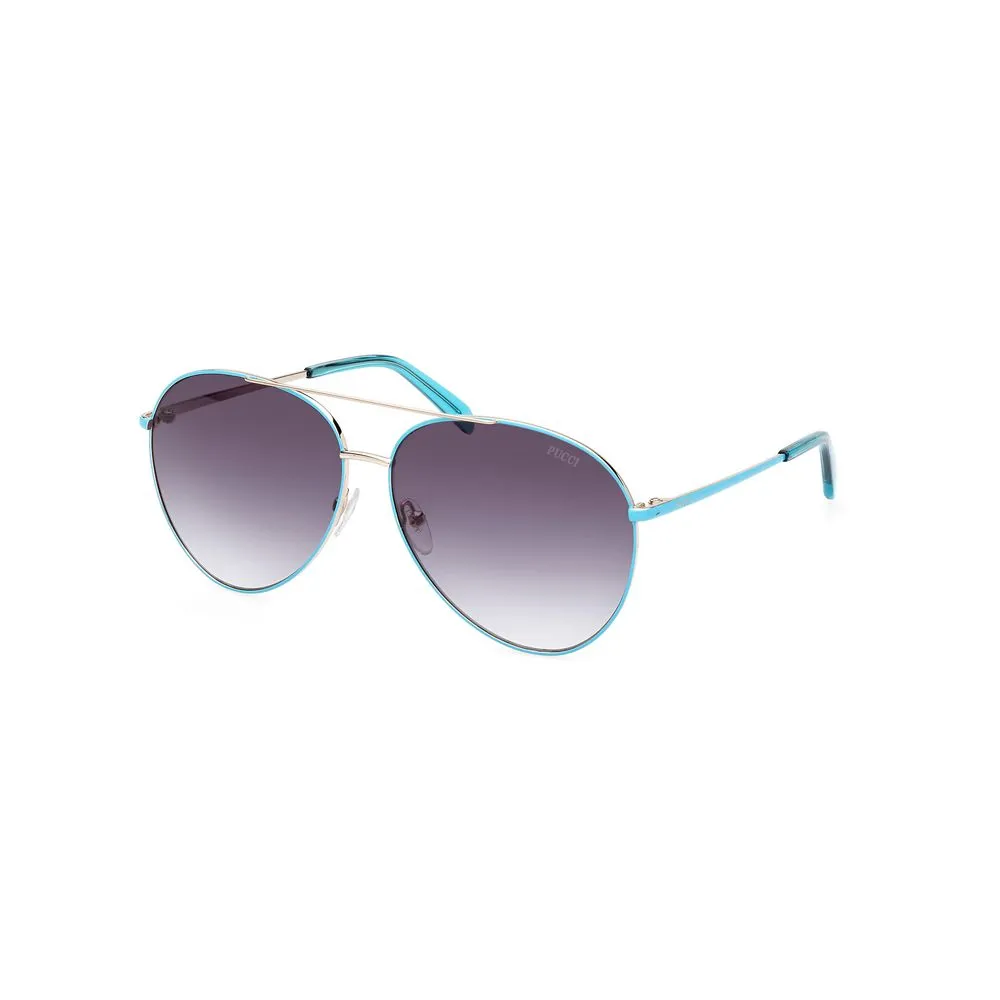 Emilio Pucci Women's Brown Metal Sunglasses