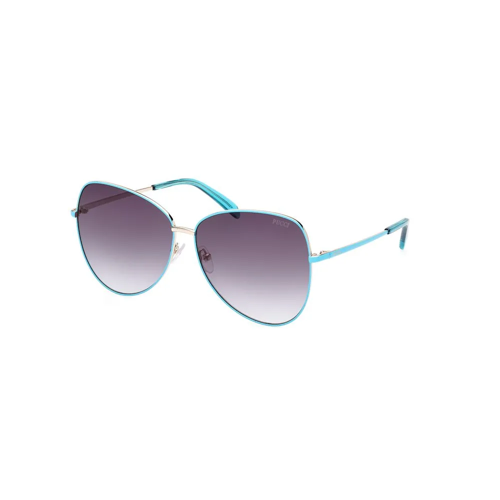 Emilio Pucci Women's Brown Metal Sunglasses