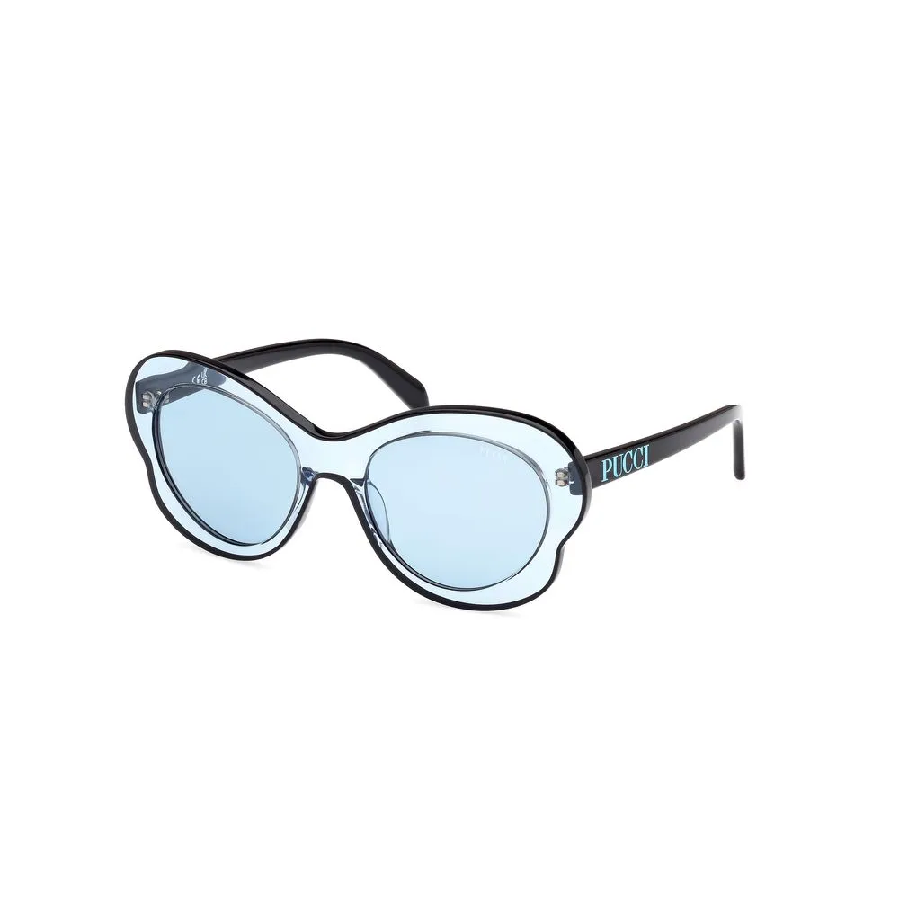 Emilio Pucci Women's Blue Acetate Sunglasses