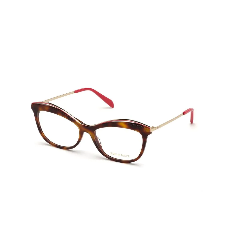 Emilio Pucci Women's Brown Acetate Frames