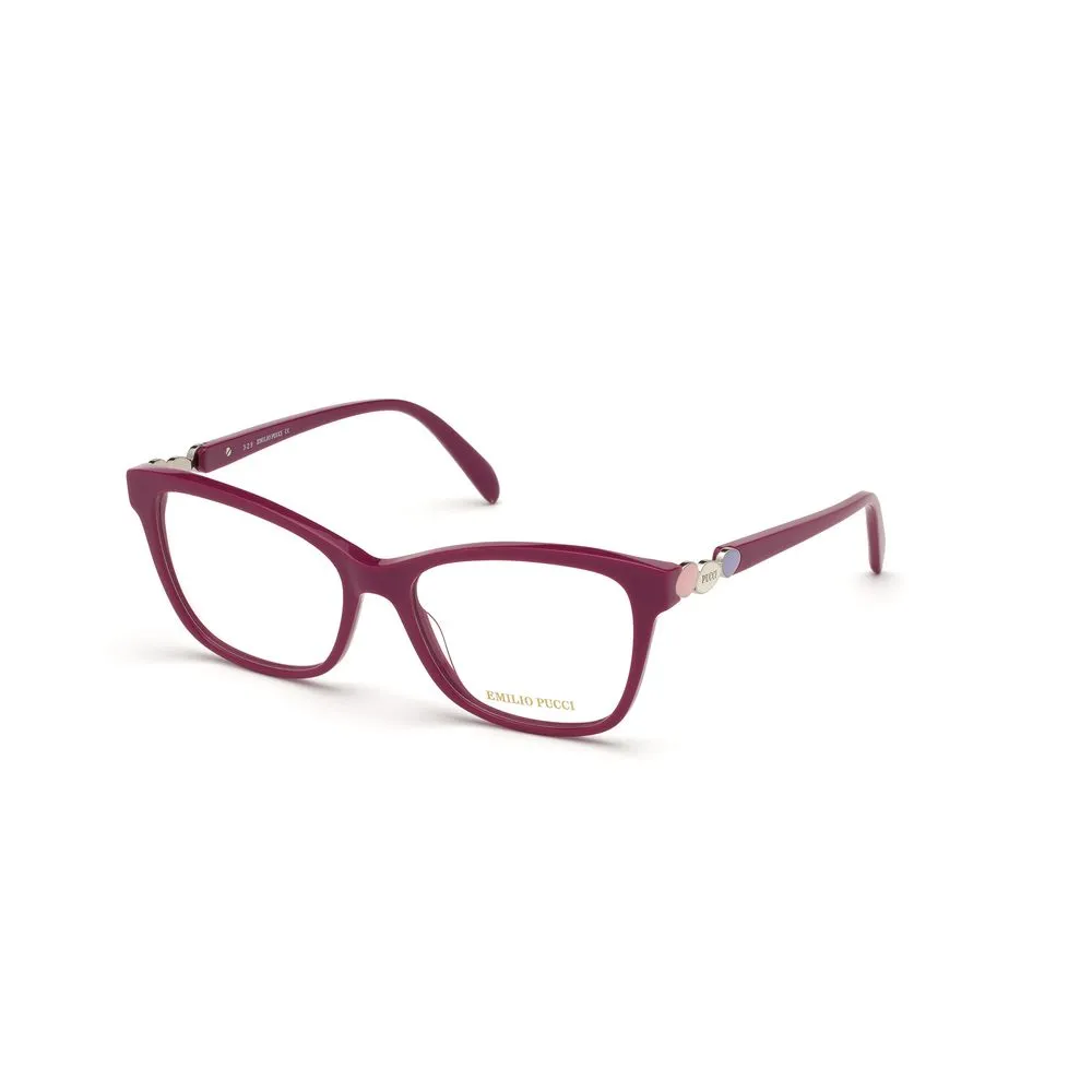 Emilio Pucci Women's Red Acetate Frames