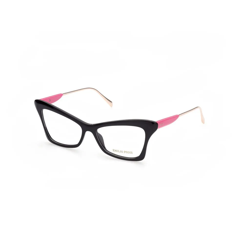 Emilio Pucci Women's Black Acetate Frames