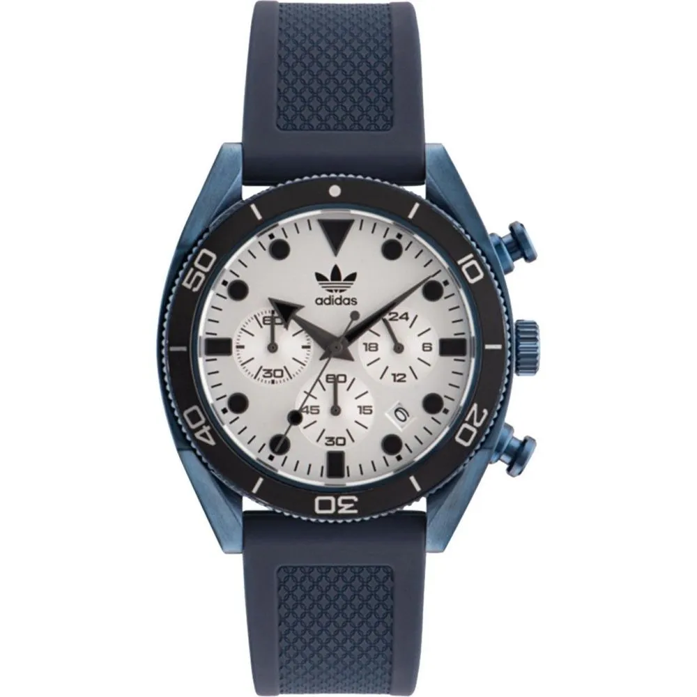 Adidas Men's Black Silicone Watch