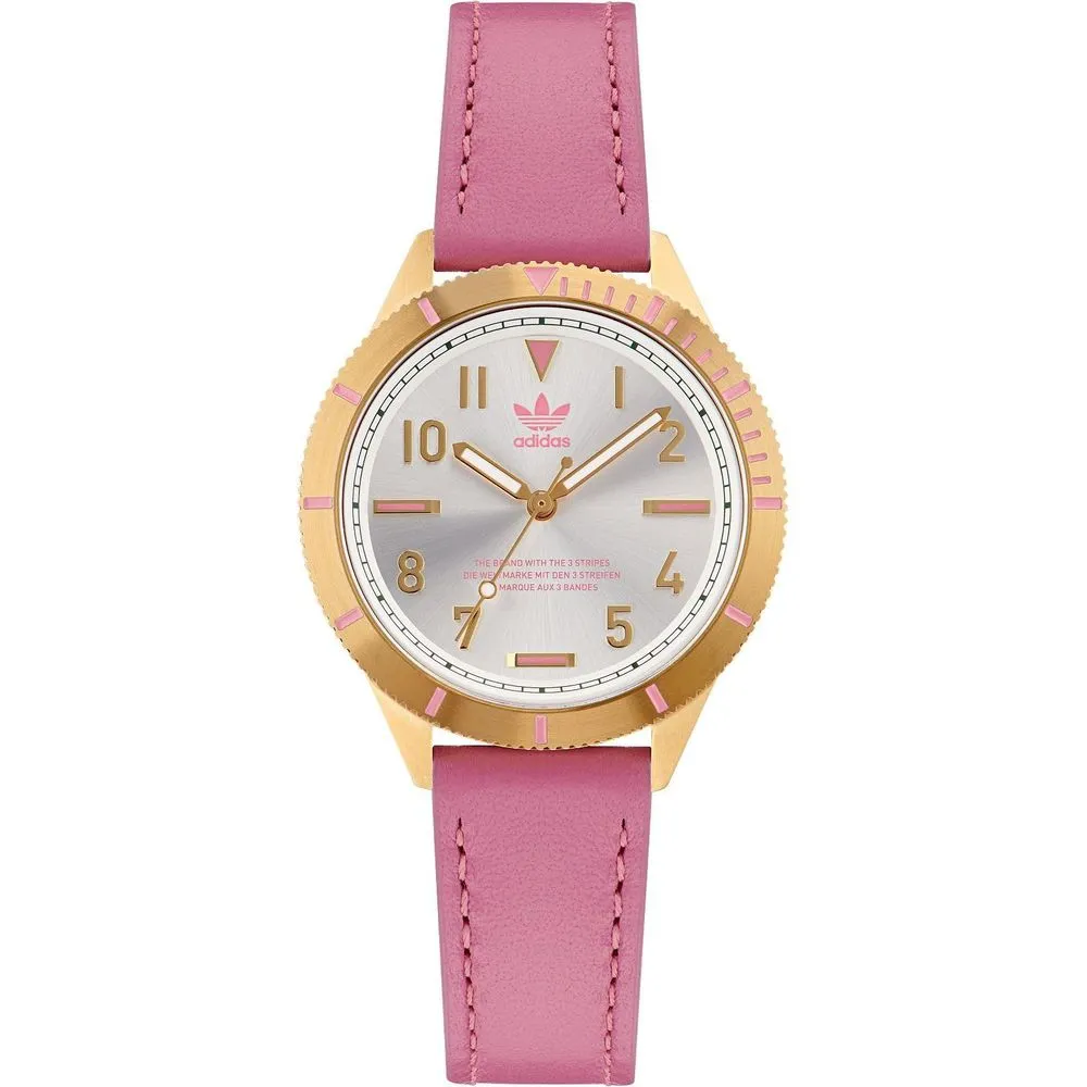 Adidas Women's Multicolor Leather Watch