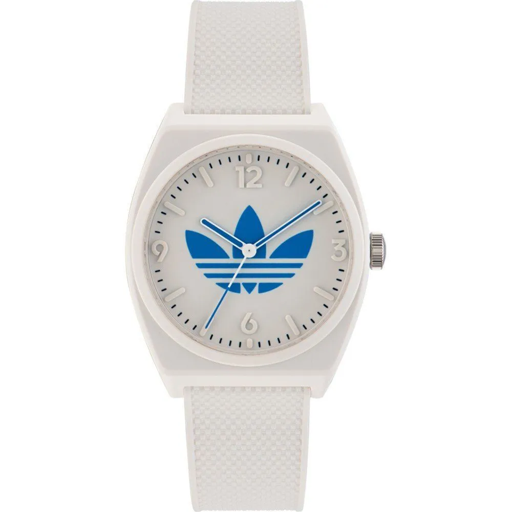 Adidas Unisex White Silicone Watch