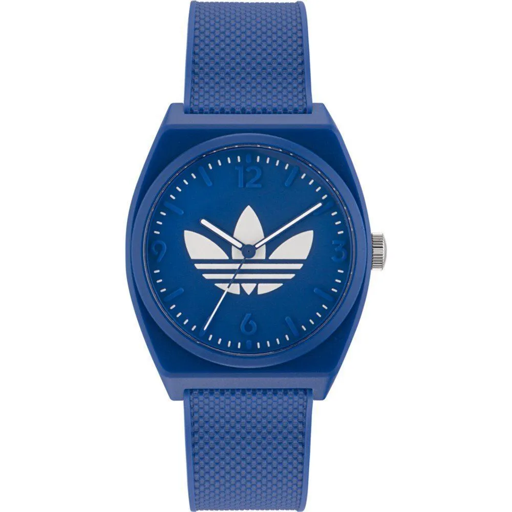 Adidas Unisex Blue Silicone Watch