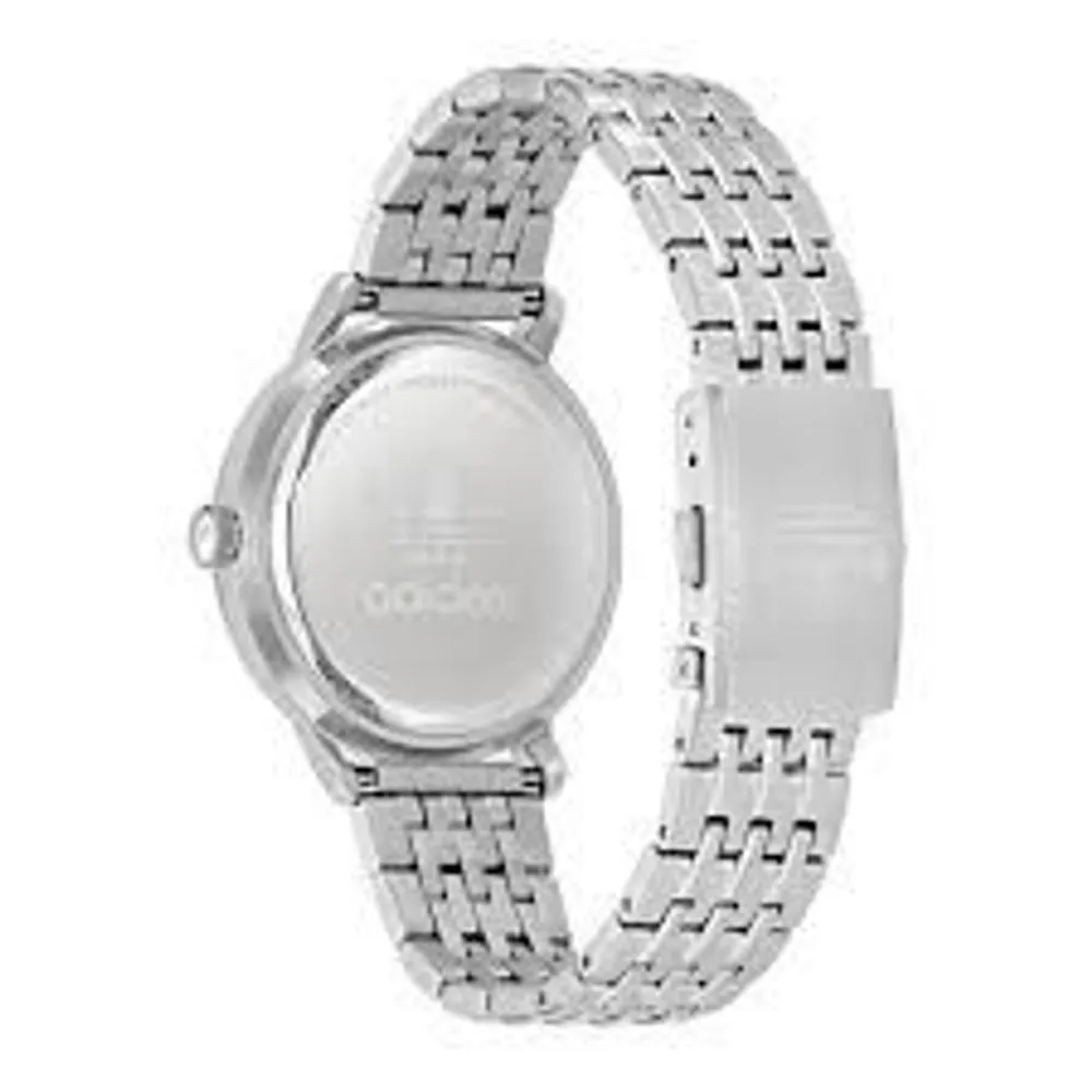 Adidas Unisex Gray Stainless Steel Watch