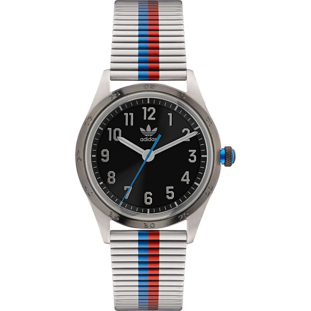 Adidas Unisex Gray Stainless Steel Stainless Steel Watch