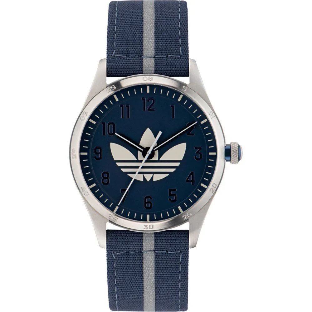 Adidas Men's Blue Fabric Watch
