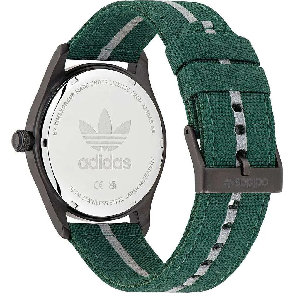 Adidas Men's Green Fabric Watch