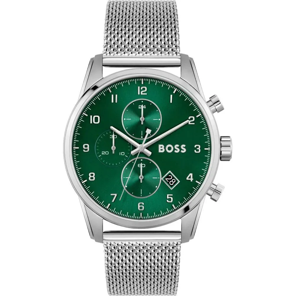 Hugo Boss Men's Silver Stainless Steel Watch