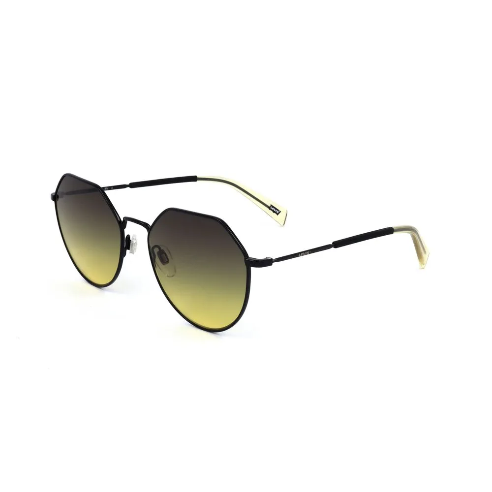 Levi's Unisex Gold Stainless Steel Stainless Steel Sunglasses