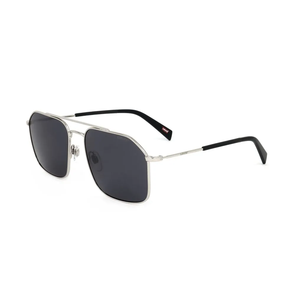 Levi's Unisex Black Stainless Steel Sunglasses