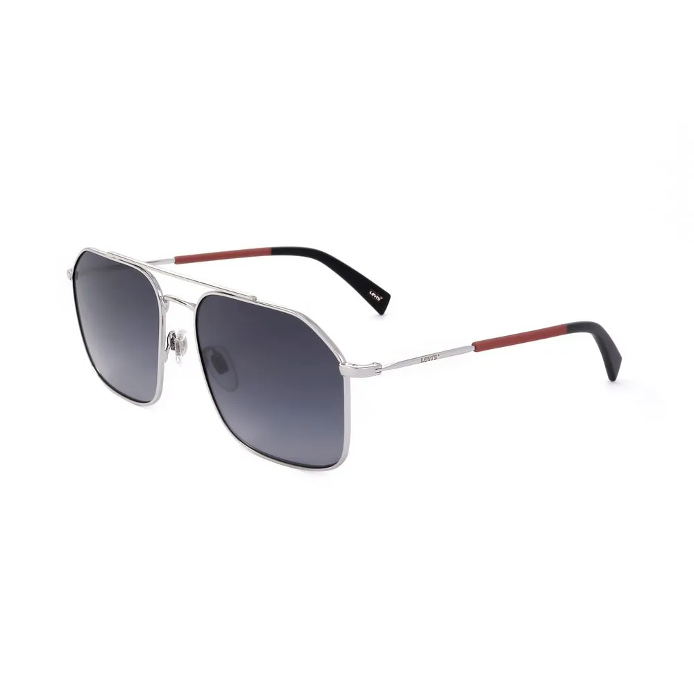 Levi's Unisex Gray Stainless Steel Sunglasses