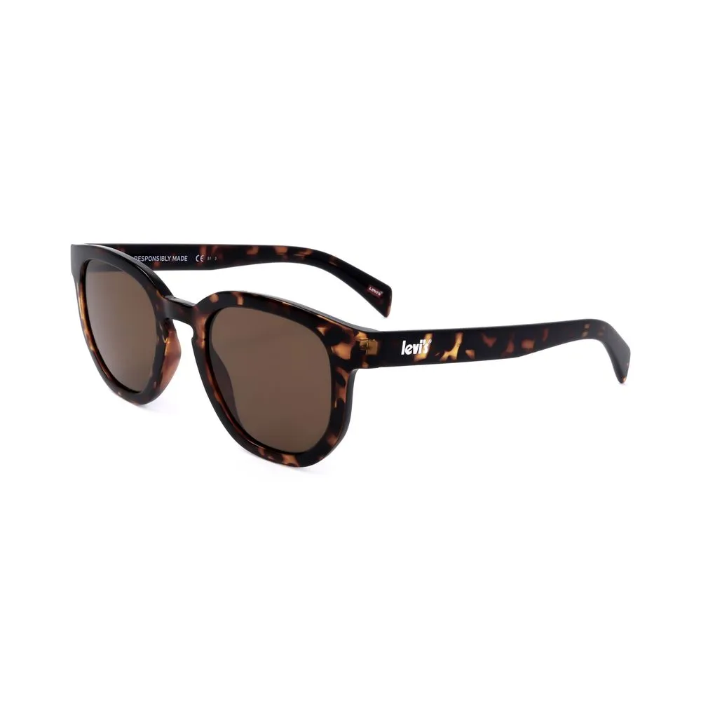 Levi's Unisex Black Stainless Steel Sunglasses