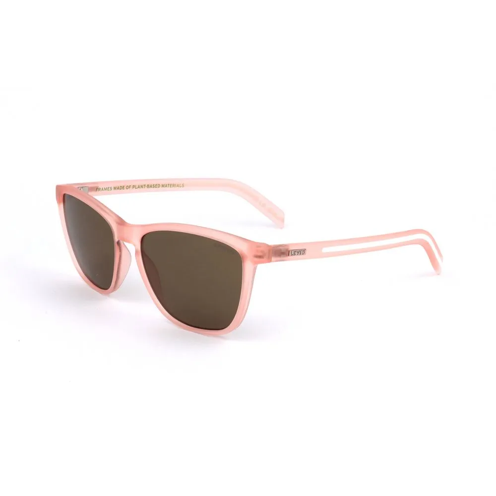 Levi's Men's Transparent Resin Sunglasses