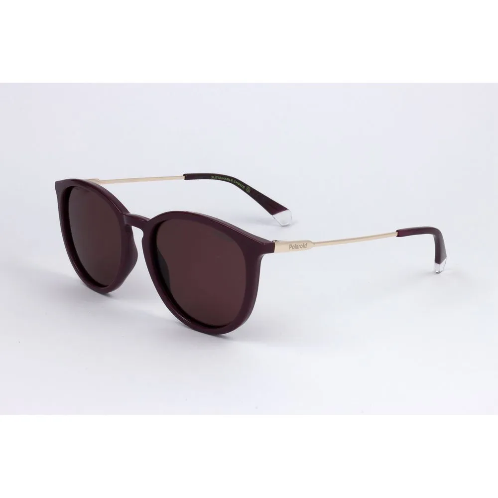 Polaroid Unisex Purple Resin Sunglasses
