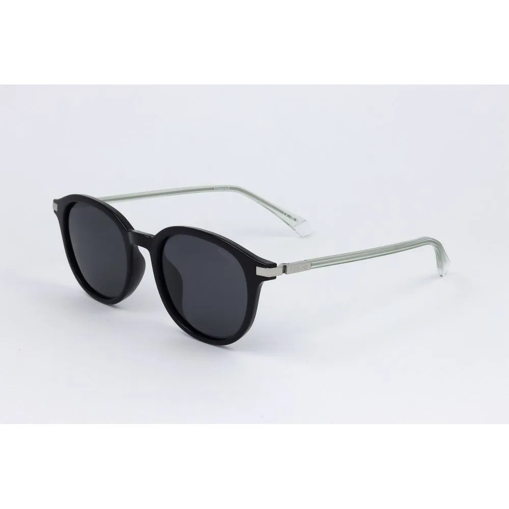Polaroid Unisex Black Resin Sunglasses