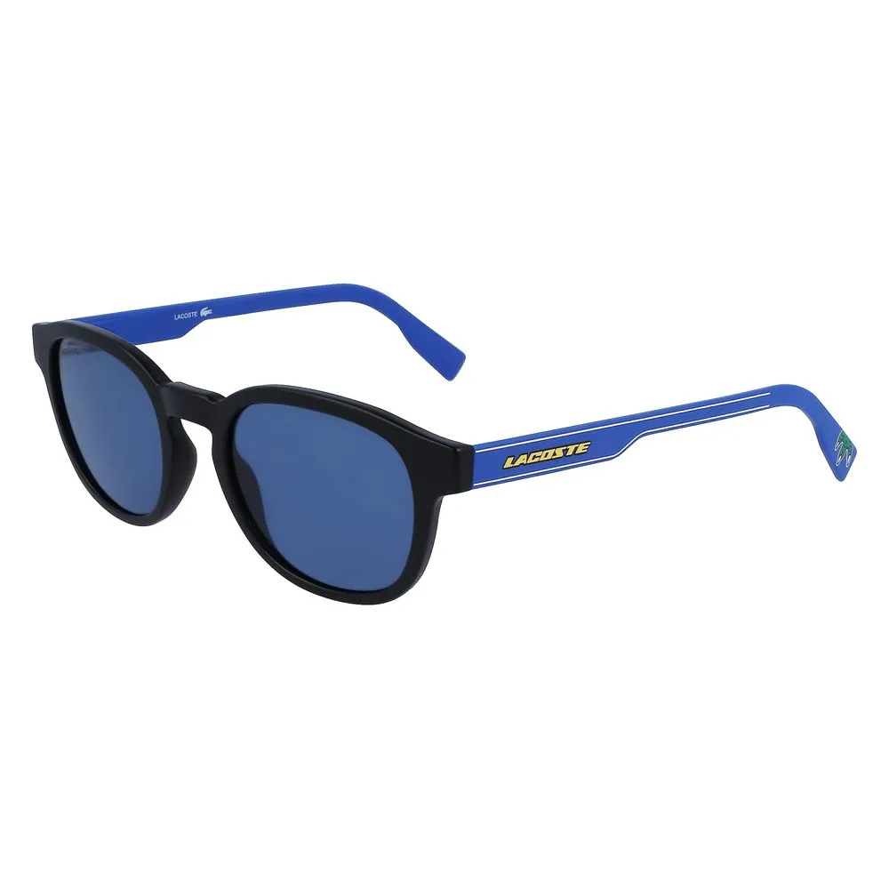 Lacoste Unisex Black Injected Sunglasses