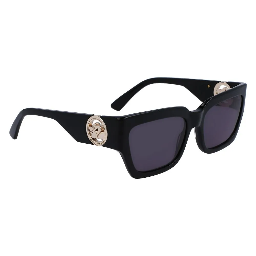 Longchamp Women's Black Acetate Sunglasses