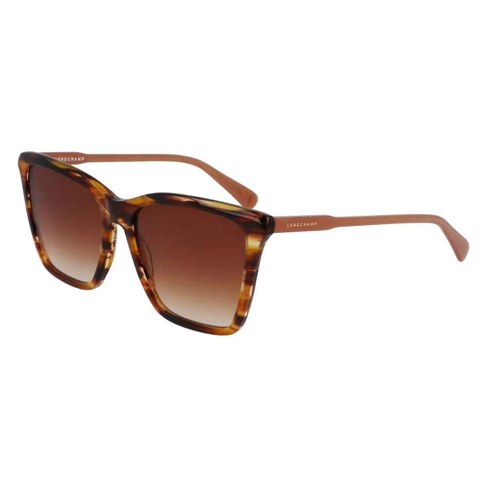 Longchamp Women's Brown Acetate Sunglasses