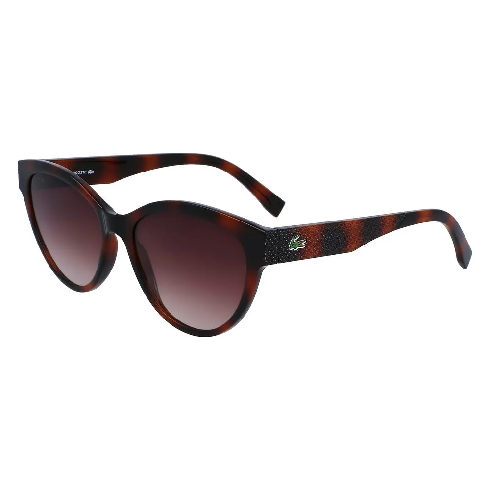 Lacoste Women's Brown Injected Sunglasses