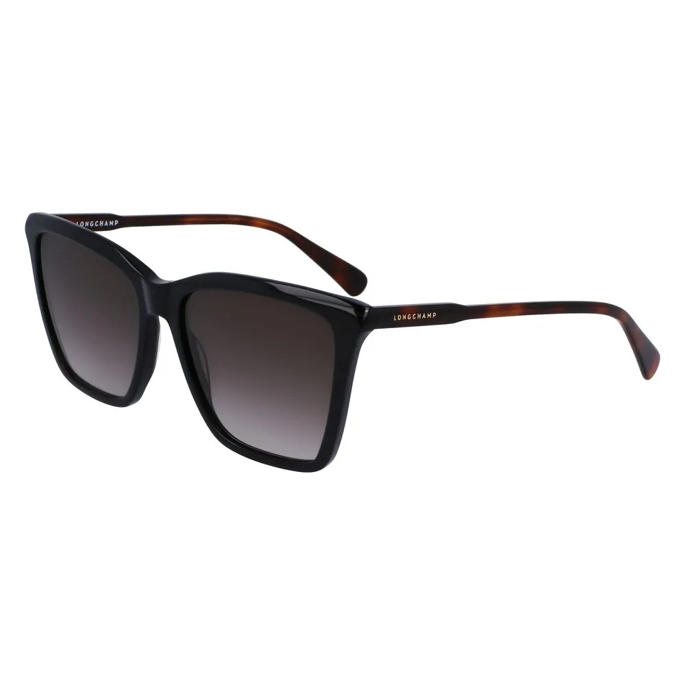 Longchamp Women's Black Acetate Sunglasses