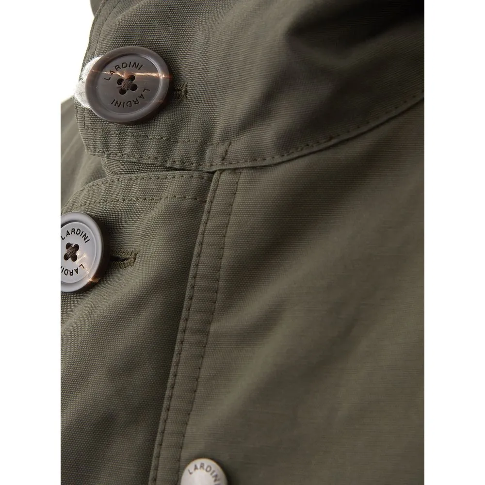 Lardini Men's Elegant Cotton Army Jacket for Men