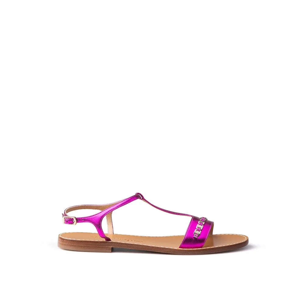 Salvatore Ferragamo Women's Elegant Purple Summer Sandals