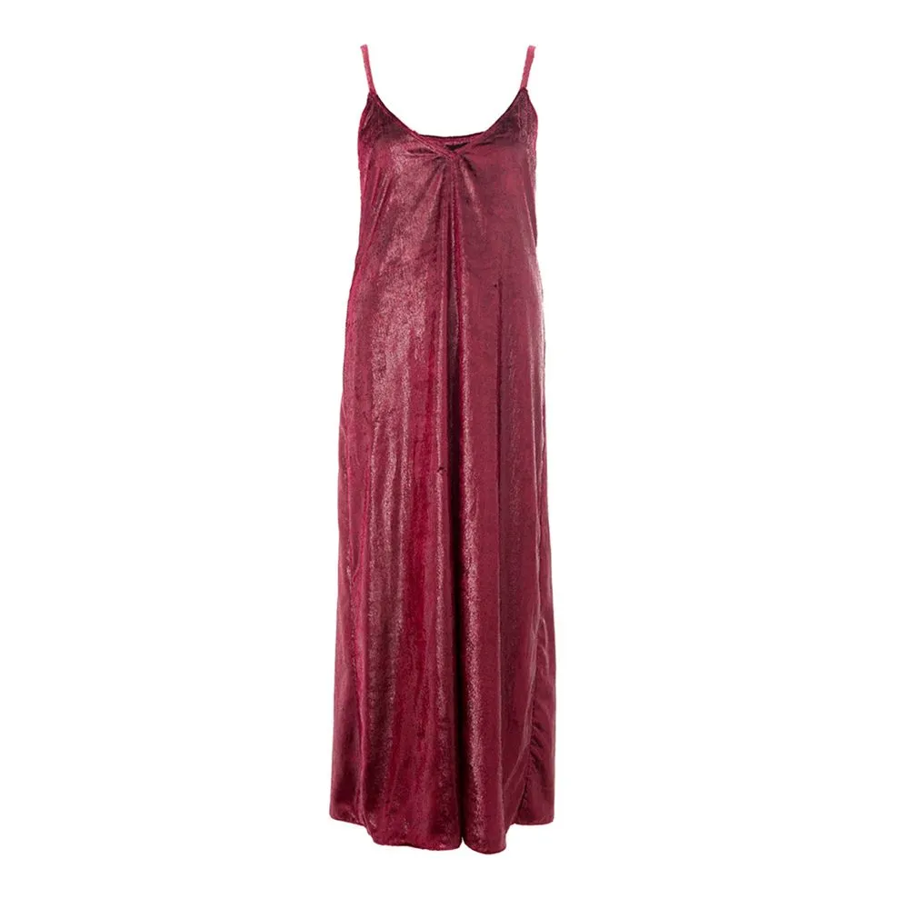 Lardini Women's Elegant Bordeaux Polyester Dress by Lardini