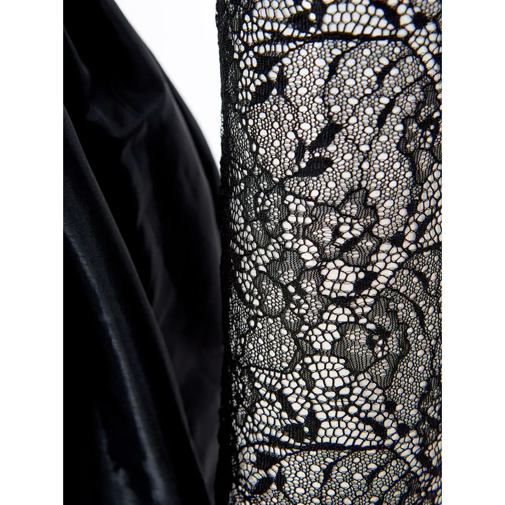 Lardini Women's Elegant Black Polyester Dress