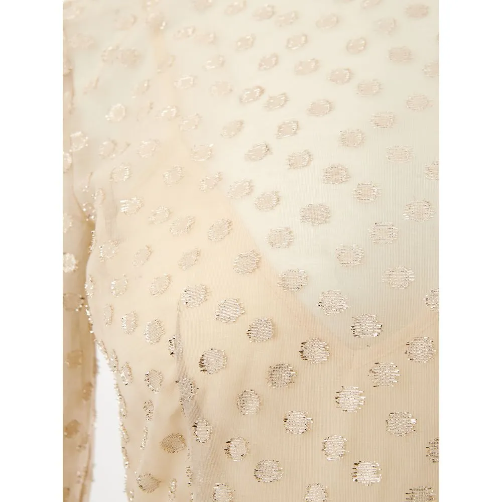 Lardini Women's Beige Cotton Elegance Dress