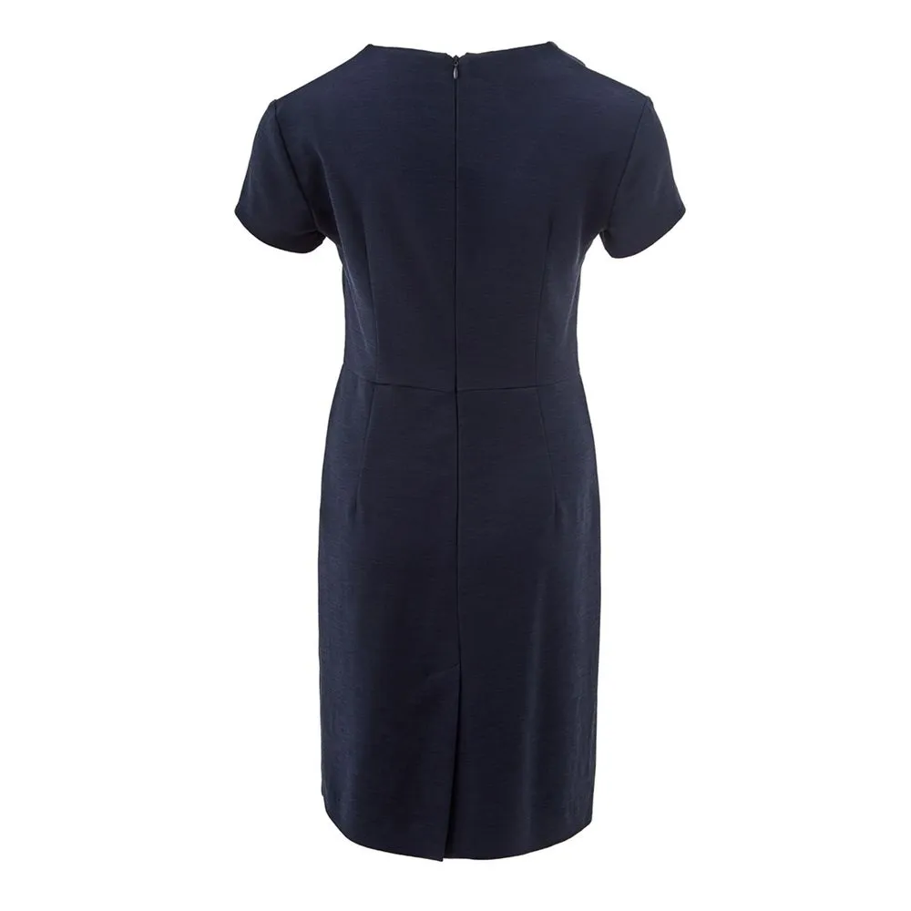 Lardini Women's Elegant Blue Viscose Dress Perfect for Every Occasion