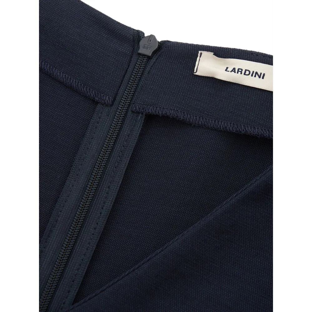 Lardini Women's Elegant Blue Viscose Dress Perfect for Every Occasion