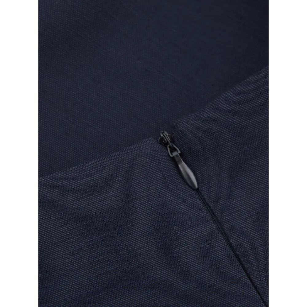 Lardini Women's Elegant Blue Viscose Dress Perfect for Every Occasion