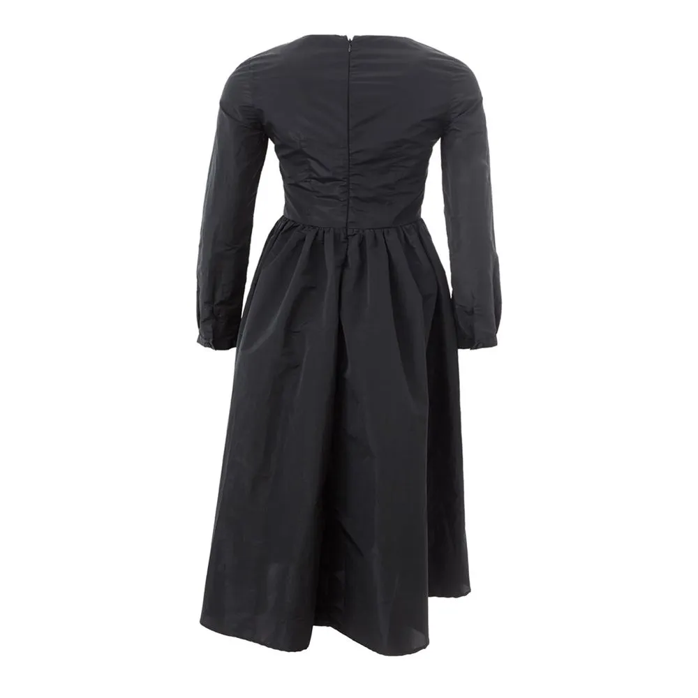 Lardini Women's Elegant Black Polyester Dress